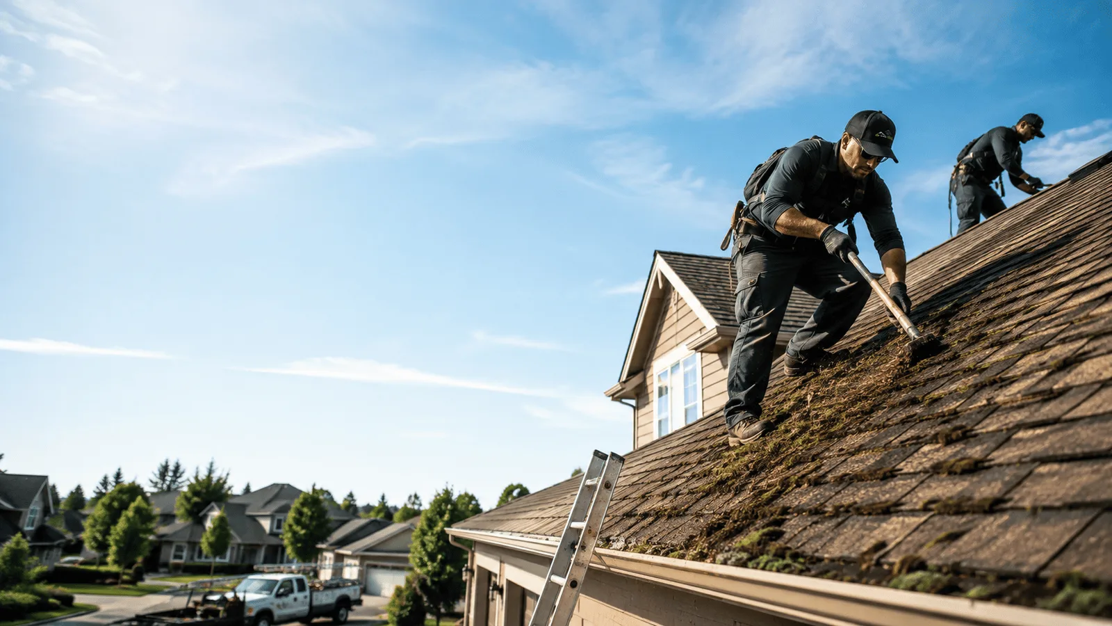 Roof Moss Removal in Union, WA near me
